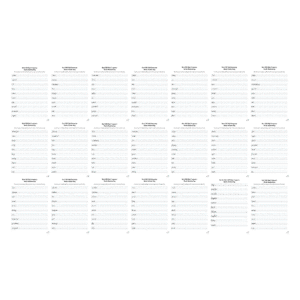 Next 200 High Frequency Words Handwriting Practice Book – Cursive Worksheets