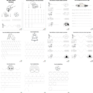My Pencil Control Book – Essential Line and Shape Handwriting Worksheets