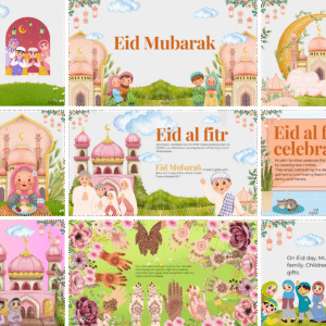 Eid al-Fitr Display Poster – Festive Islamic Celebrations Resource
